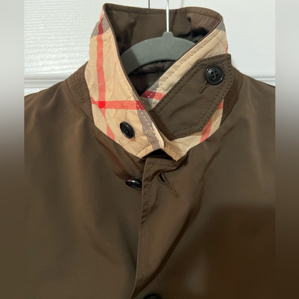 SOLD OFF POSHMARK 
Burberry Tunbridge Waterproof Coat with removable Down Vest - Picture 13 of 13